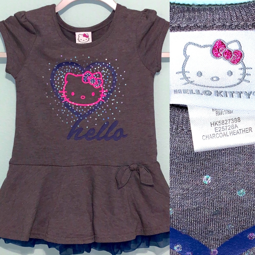 Hello Kitty Girls' Short Sleeve Top